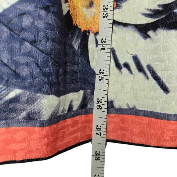 CB Est‎ 1962 Womens Size 4 Petite Floral Dress Navy Blue Stretch Sleeveless - Picture 10 of 16